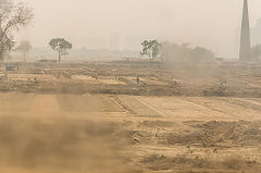 
Brickworks between Dehli and New Jalpaiguri, March 2016