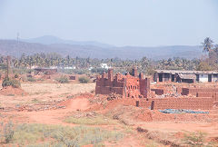 Brickworks between Chennai and Coimbatore, March 2016