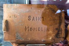 'Saint Momelin', France, in the visitor centre, Pontypridd Lido