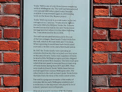 Tonks Brickworks information boards, Wellington, March 2023