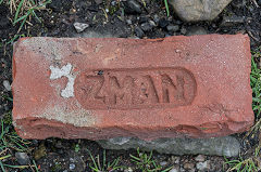 
'ZMAN', found in the Clydach Gorge, South Wales, October 2019