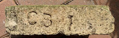 'CB 1' possibly from Parfitt's Upper Cwmbran brickworks © Photo courtesy of Lawrence Skuse