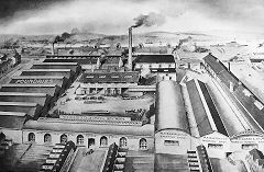 The Central ironworks, Granville Street, c1905