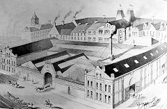 The Skinner Street works, c1905, probably only used as a warehouse at this time