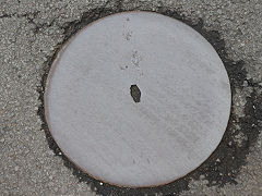 'Blank', not a thing on it, found at Bargoed, South Wales, June 2023