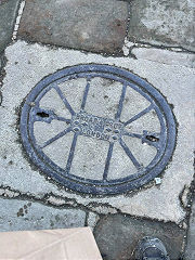 'Broad & Co Ltd London' found in Chatsworth House, Derbyshire, © Photo courtesy of Steve Pillar