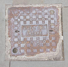 'Broads Fuel Oil Intake London', © Photo courtesy of Andy Croft