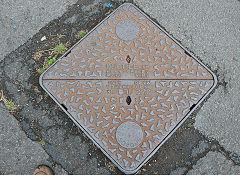 'Broads Metro Ductile UK BS 497 grade A MA60 No M1', found in Bargoed, June 2023