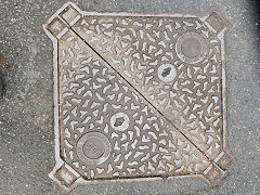 
'Broads SW Silent Knight', 'SW' for Storm Water on the 70C pattern, found in Newport