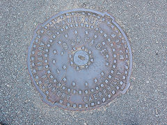 'C Lawrence Maker Austin Foundry Caerphilly Surface', found at Tongwynlais, July 2024