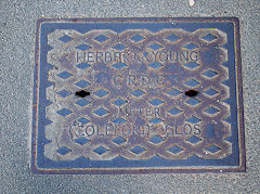 'Herbert & Young CRDC Meter Coleford Glos', for Chepstow RDC found at Portskewett, Mon, April 2021