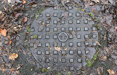 'TF' from Treforest Foundry, found at Abercarn, November 2020