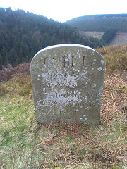 'CHL Boundary of Minerals Settled by Act of Parliament 1839', stone 6, © Photo courtesy of Robert Kemp
