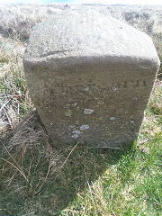 
'Edlogan Abercarn' stone 1 at ST 25646 98022, © Photo courtesy of Robert Kemp