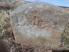 
'Edlogan Abercarn' stone 5 at ST 25873 98215, © Photo courtesy of Robert Kemp