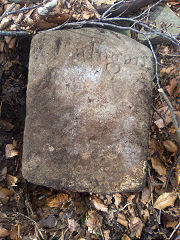 
'Edlogan Abercarn' stone 7 at ST 26013 98247, © Photo courtesy of Robert Kemp