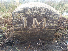 'IM', John Maund, with 'CHL XXIV' on reverse, photo courtesy of Robert Kemp