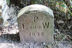 'P L & W 1894', Parish of Lyncombe and Widcombe, Bath
