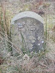 
'PP', Pontypool Parish, stone 1 with 'LUP' © Photo courtesy of Lawrence Skuse