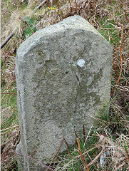 'PP', Pontypool Parish, stone 3 with 'LUP' © Photo courtesy of Lawrence Skuse