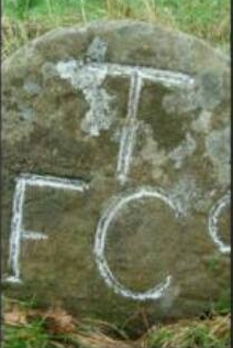 'T FCo', I don't know what this one means, Waunwen, Abersychan, photo courtesy of John Matthews