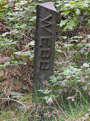 
'Webb' for 'Webb Brewery, Aberbeeg', Abertillery. © Photo courtesy of Gill Phillips