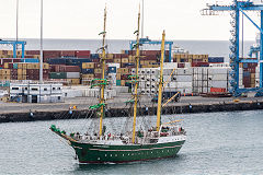 
'Alexander von Humbolt II' at Gran Canaria, February 2018