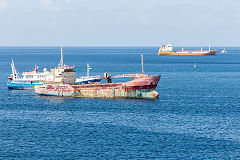 'Anina' and 'Walrus' at Grenada, December 2014