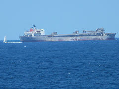 'CSL Pacific' off Bondi, Sydney, December 2012