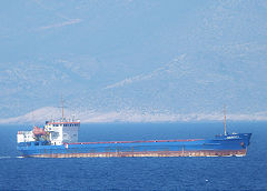 
'Danapris 5' off Corfu, September 2011