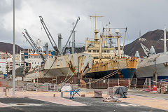 
'Frio Seven', 'Star SKN151' and 'Fox Bay' at Gran Canaria, February 2018