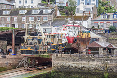 
'Guardian' at Polruan, Cornwall, June 2016