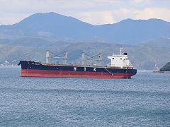 'HTK Galaxy' at Wellington, new Zealand, January 2023