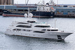 'Lady Lara' at Las Palmas, Gran Canaria, December 2014