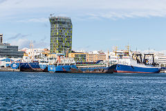 
'Nasos', 'Oak', 'May', 'Boffa' and 'Boke' at Las Palmas, Gran Canaria, December 2014