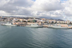 'P41', 'P43 Relampago' and 'P44' at Gran Canaria, February 2018