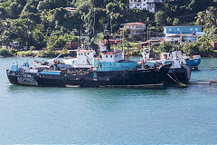 
'Point Alert' and 'Responder' at Castries, St Lucia, December 2014