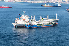 
'Regal Bay' and 'Kithnos' at Gibraltar, May 2016