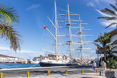 
'Tenacious' at Las Palmas, Gran Canaria, December 2014