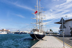 
'Tenacious' at Las Palmas, Gran Canaria, December 2014