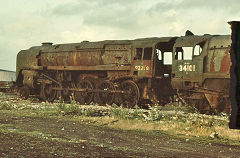 Woodhams Yard, Barry, 92219, July 1975