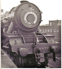 
4472 Flying Scotsman at Cardiff General, March 1964