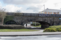 
West Junction Canal bridge, Bute Street, Cardiff, March 2018