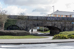 
West Junction Canal bridge, Bute Street, Cardiff, March 2018