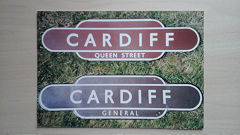 Cardiff Station totems, © Photo courtesy of Ray Weavin