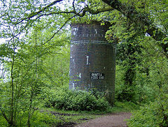 Caerphilly tunnel ventilation shaft no4, May 2009
