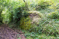 
Caerphilly tunnel ventilation shaft No3 tramway bridge, September 2014