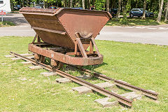 
S. Wales Cement Works wagon, Cosmeston, Penarth, June 2015