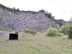 
Duchy Quarry, St Brides Major, near Bridgend, October 2021