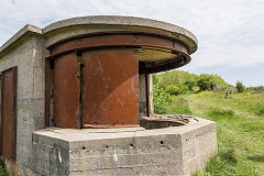 
Lavernock Point battery searchlight building, June 2015